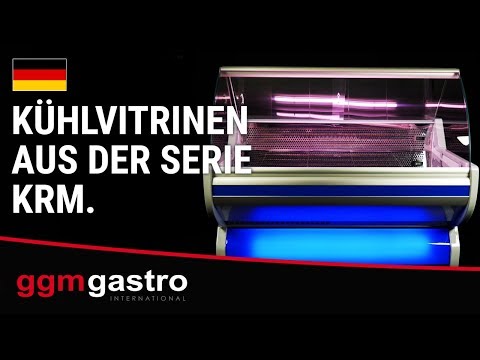 Kølevitrine RED - 2,5 x 1,15 m - 500 Liter