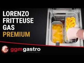Gas friture 8 liter (6,6 kW)