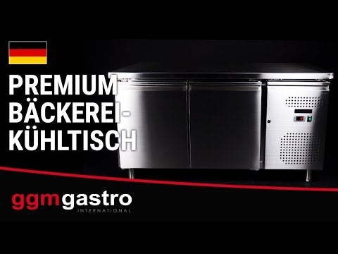 Bageri køledisk PREMIUM 2,0 m x 0,8 m - med 3 Døre