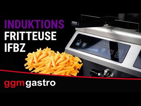 Induktionsfriture - 8 + 8 Liter - 7 kW