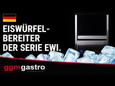 Isterningmaskine - Terning inkl. opbevaringsbeholder - 450 kg/24h