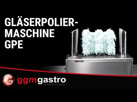 Glaspoleringsmaskine - 8 ruller