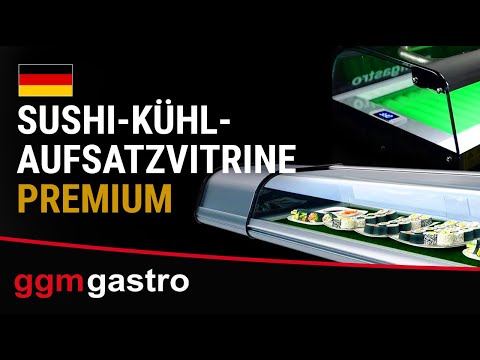 Sushikøler Premium PLUS til 8x 1/3 GN