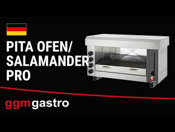 Pita Ovn / Salamander med 6 brændere