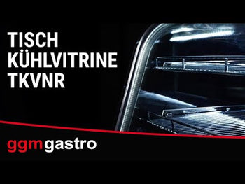 Bord kølemontre - 100 Liter / sort