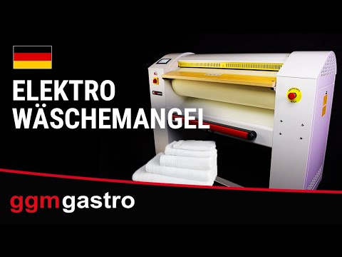 Elektrisk mangle 1600 mm - 40 kg/t