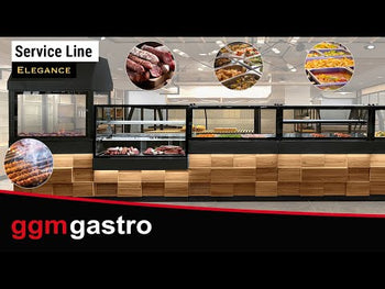 Saladette 2,0 m - til 5x GN 1/1