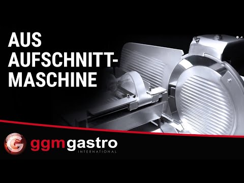 Pålægsmaskine - 370 watt - Kniv: Ø 350 mm