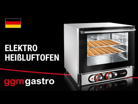 Elektrisk industriovn - 4 skuffer