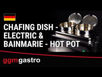 Chafing Dish - elektronisk & Bain Maries - Hot pot