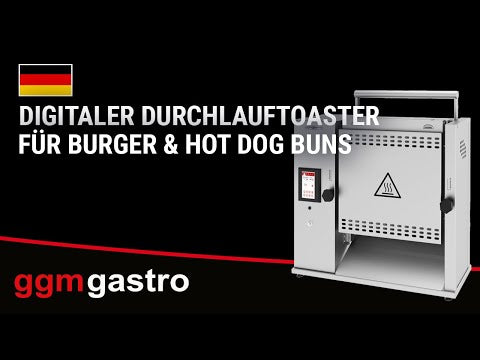 Digital kontinuerlig brødrister - lodret