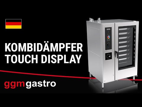 Gas Kombiovn - Touch - 40x GN 1/1 - inkl. Vandkoger