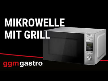 Mikrobølgeovn med grill - Digital - 20 Liter - 1000 watt