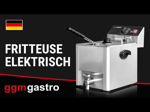 Elektrisk Friture 8 + 8 Liter / 6,5 kW