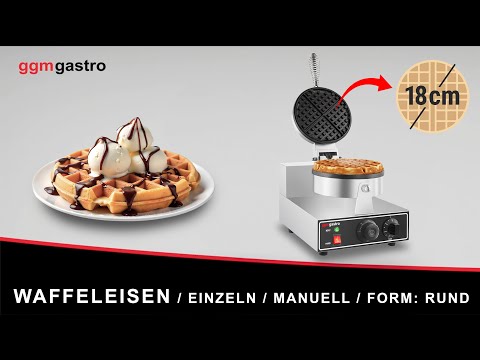 Vaffeljern - Form: Rundt