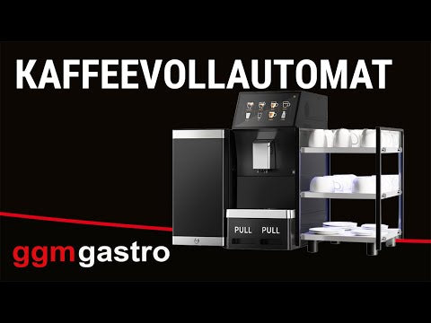 Fuldautomatisk kaffemaskine - 1,3 kW - 10" touchscreen - inkl. kopvarmer og mælkekøleskab