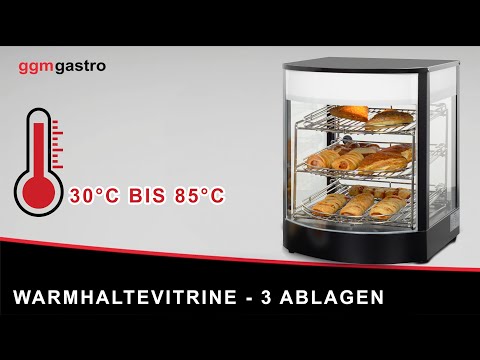 Varmemontre med 3 hylder