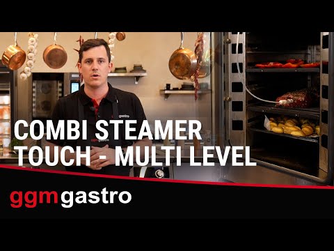 Kombiovn - Touch - 7x GN 1/1 - med vaskesystem