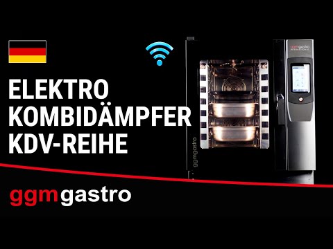 Kombiovn - Touch - 7x GN 1/1 - med vaskesystem