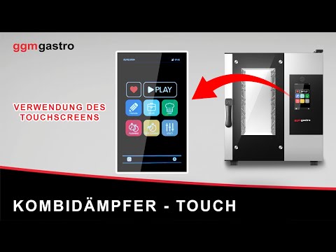 Bageri kombiovn - Touch - 10x EN 600x400 - inkl. Reolvogn