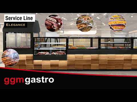 Gasgrill med glas - 1,1 m