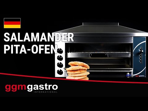 Gas pitaovn / Salamander PRO - 13,2 kW - 4 gasbrændere