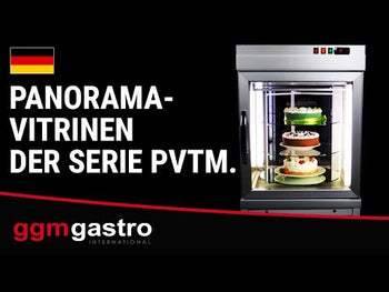 Panorama Kølemontre med 7 Roterende Glashylder