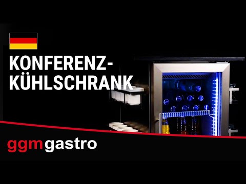 Konferencekøleskab - 75 Liter - med 1 glasdør