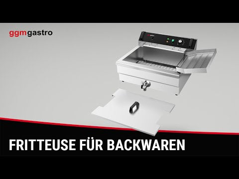 Frituregryde - 30 Liter - 5 kW - med aftapningshane