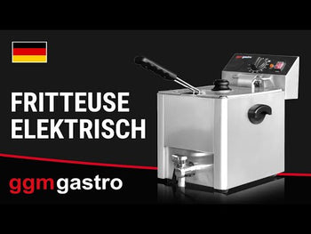 Elektrisk friture 8 + 8 liter / 6,5 kW