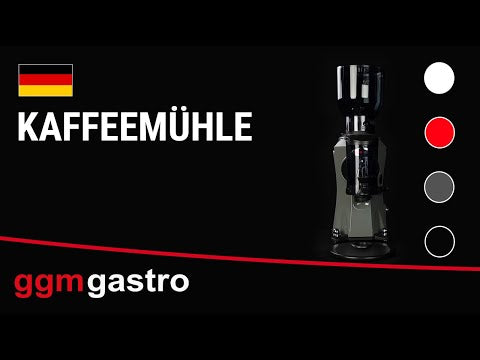 Kaffekværn rød - 2 kg - 45 db