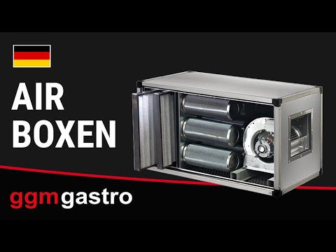 Luftrensningsanlæg 4600 m³ - med foraktiveret carbonfilter | Luftrensning | Køkkenudstød | Udstødningsluft | køleventilator
