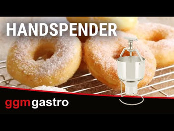 Hånddispenser til dosering af dej