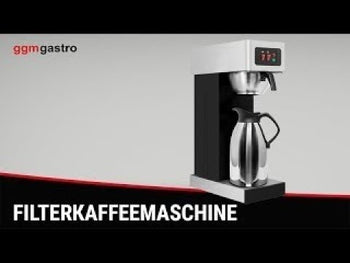 Filterkaffemaskine - 2x 2 liter - 3,8 kW - inkl. 2x termokande