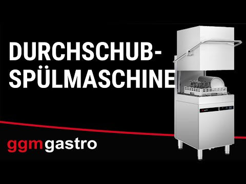 Hætteopvasker - Touch - 9,66 kW - med Sæbe-, Skylle- & Afløbspumpe