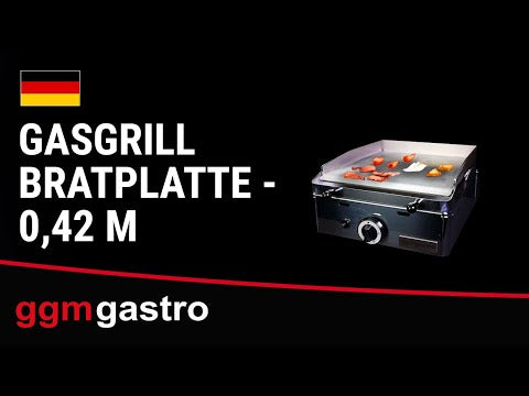 Gas stegeplade - 0,42 m