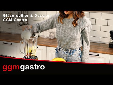 Glasindløbsbruser med gitterafdækning