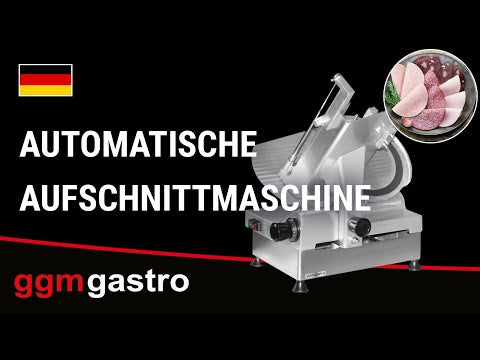 Automatisk pålægsmaskine - 550 watt - Kniv: Ø 300 mm