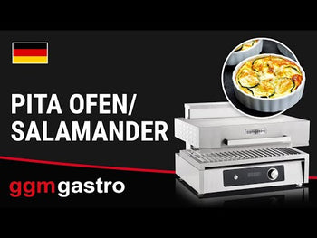 Pita-ovn/ salamander - 0,6 m - Elektronisk styring