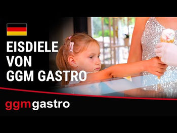 Isdisk - 1,71 x 0,65 m - 9 x 5 Liter - opvarmet frontrude