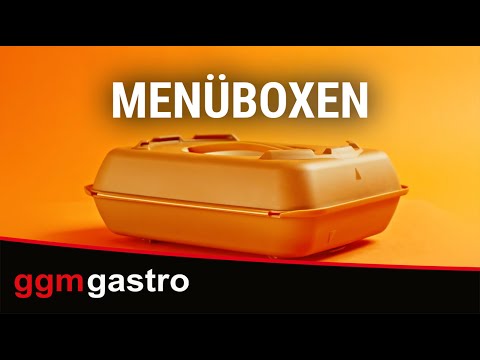 Menuboks - 600 ml - delt - antracitgrå/rød