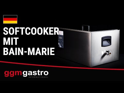Softcooker med statisk vandopvarmning - GN 1/1
