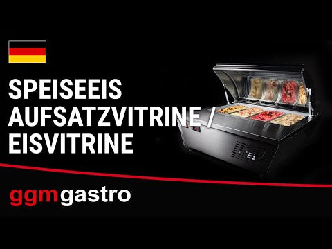 Kølemontre til is bordmodel - til 4x 5 Liters isbeholdere