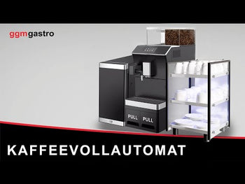 Fuldautomatisk kaffemaskine - 1,3 kW - 5-tommers touchscreen - inkl. mælkekøleskab