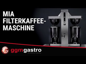 Filter kaffemaskine med varmtvandsudløb - 2x 5 liter