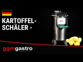 Kartoffelskræller - Kapacitet: 220 kg/t