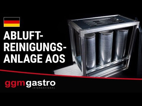 Ventilationsanlæg 1400 m³ - uden motor (med før & amp aktivt kul filter)