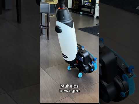 Gulvskrubbe-støvsuger - arbejdskapacitet 1.200 m²/t - inkl. ladekabel