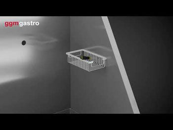 Bad til kæledyr - med rampe, vandhane og perforeret gulv i rustfrit stål