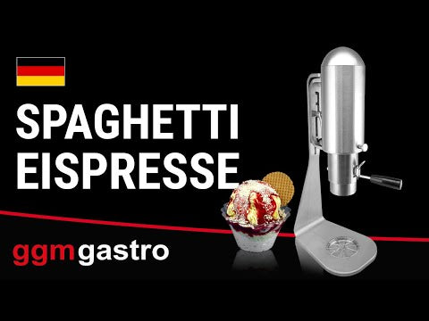 Spaghetti Ice Press UNICA med Shaper Spaghetti